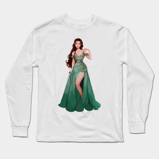 Green Ballgown Long Sleeve T-Shirt